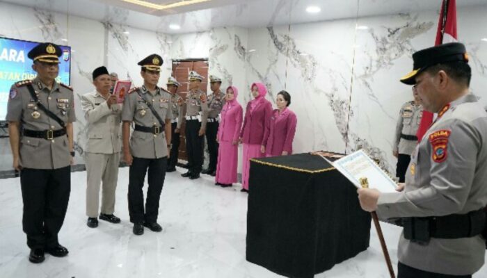 Rotasi Pimpinan di Polda Sulut, Kombes Pol Medyanta Resmi Jabat Dirlantas