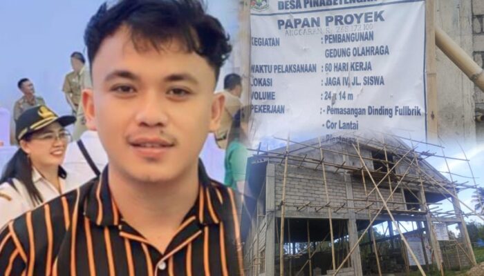 Beraroma Korupsi, GOR Desa Pinabetengan Utara Dilaporkan ke Kejaksaan