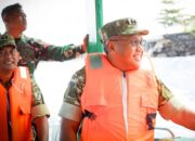 Mayjen Mirza Cek Kesiapan Speed Boat Bantuan Kasad untuk Kodim Sangihe dan Talaud