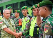 Di Koramil Kaidipang, Pangdam Merdeka Ingatkan Pentingnya Peran Aparat Kewilayahan