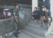 Babinsa Rutin Operasikan Siskamling di Wilayah Kodim Minahasa