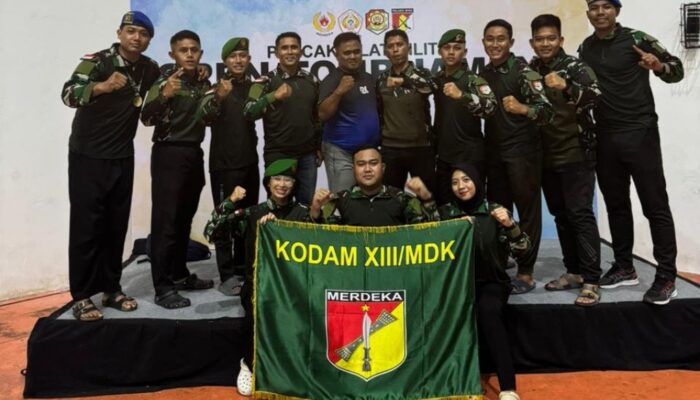 Harumkan Kodam Merdeka, Kontingen Pencak Silat Boyong 4 Emas