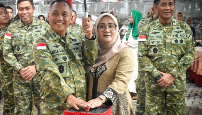 Resmikan Kolam Renang “Tirta Wiratama”, Pangdam Pastikan Dukung Atlet Sulut Hadapi PON