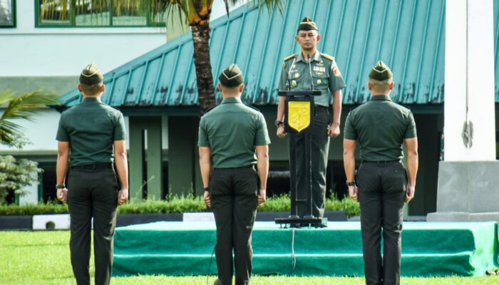 Kolonel Samsul Huda Ingatkan Personil Kodam Jaga Profesionalisme dan Kesiapsiagaan
