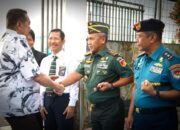 Pangdam Merdeka Sambut Jaksa Agung bersama Forkopimda di Bandara Samratulangi