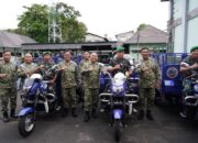 Mayjen Mirza Serahkan Kendaraan Operasional ke Jajaran Korem Santiago, Wujudkan Indonesia ASRI