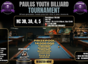Paulus Youth Billiard Tournament Siapkan Rp14 Juta, 128 Slot Dibuka, Pebiliar Muda Buruan Daftar