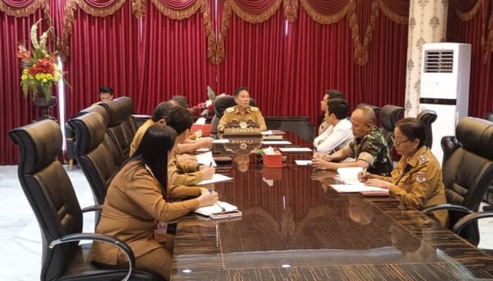 Dandim Minahasa dan Forkopimda Minsel Seriusi Kelangkaan LPG