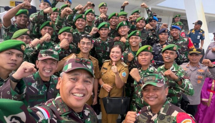 Pangdam Merdeka Memotivasi Prajurit di Miangas