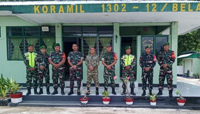 Dandim Minahasa Dampingi Pangdam Tinjau Koramil dan Buka Puasa Bersama