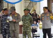 Mayjen Mirza Hadiri Apel Gelar Pasukan Operasi Ketupat Samrat 2026 di Mapolda Sulut