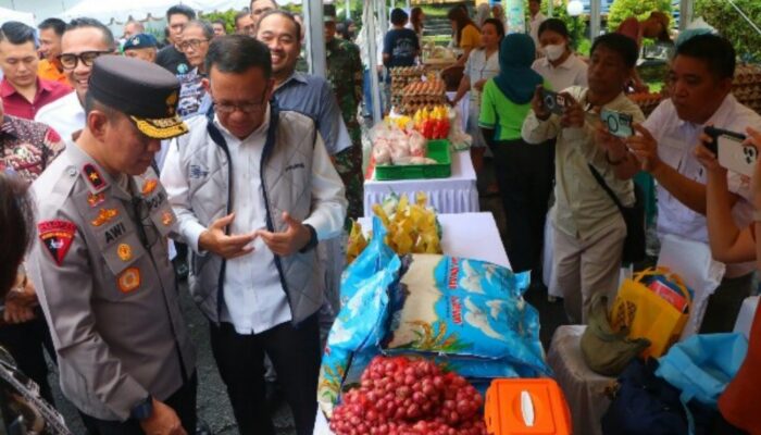 Polda Sulut dan Bulog Gelar Gerakan Pangan Murah di Manado, Redam Lonjakan Harga Jelang Idul Fitri