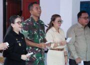 Letkol Bonaventura Ikuti Ibadah Syukur HUT Ketua TP-PKK Minahasa