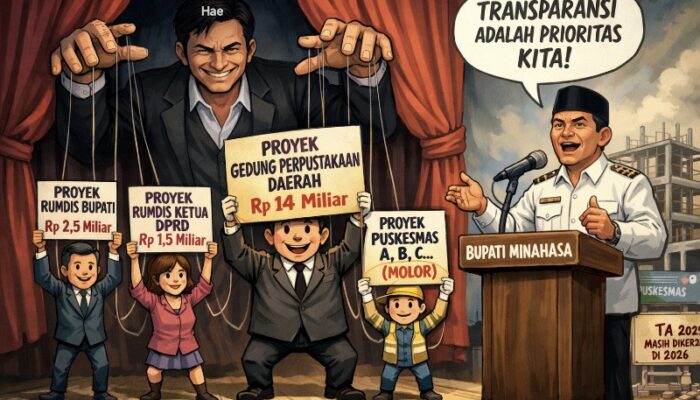 Terlindungi: Dekat dengan Bupati, Ternyata Begini Modus Kontraktor Hae Kuasai Proyek Minahasa Hingga Menumpuk dan Molor