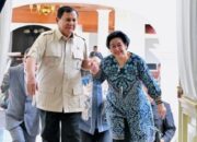 Megawati dan Prabowo Bahas Geopolitik Selama Dua Jam di Istana
