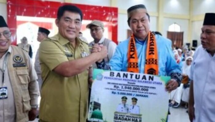 394 Jemaah Haji Sulut Bertolak ke Balikpapan, Pemprov Salurkan Bantuan Rp5 Juta per Orang