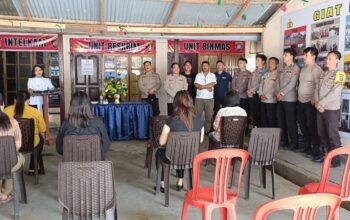 Polsek Kakas Perkuat Integritas Personel Lewat Pembinaan Rohani