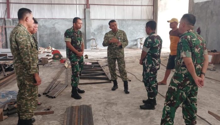 Letkol Bonaventura dan Tim Itjen TNI Tinjau Empat Lokasi KDKMP