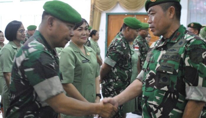 Brigjen Turnip Pimpin Upacara Kenaikan Pangkat, Mayor Lumenta Bersyukur