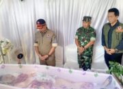 Pangdam Merdeka dan Kepala BNPB Kunjungi Korban dan Tinjau Lokasi Gempa Manado