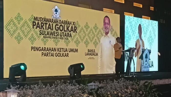Bahlil Resmi Buka Musda XI Golkar Sulut, Soroti Arah Kepemimpinan Partai