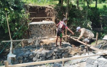 Pembangunan Jembatan di Ratahan Timur Capai 52,70 Persen