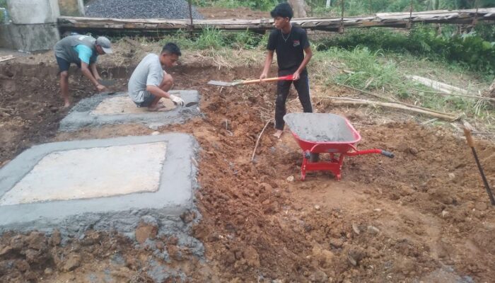 Kodim Minahasa Percepat Pembangunan Jembatan Gantung Ranoyapo, Progres Capai 26,5 Persen
