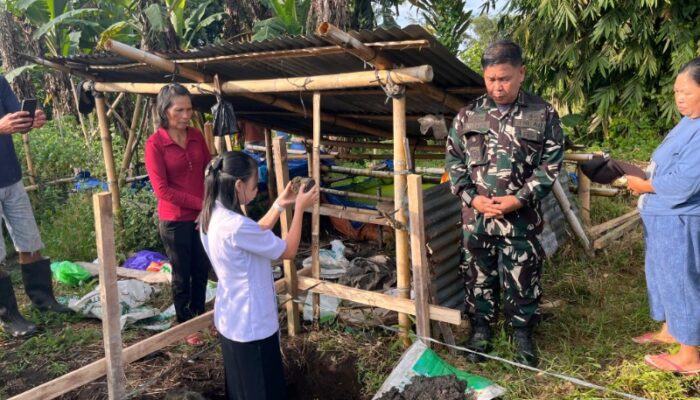 Pdt Monica Aruperes Pimpin Ibadah Peletakan Batu Pertama KMP di Raringis Utara