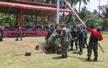 Kodim Minahasa Matangkan Persiapan Pembukaan TMMD ke-128 di Belang