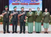 Sertijab Sejumlah Pamen, Mayjen Mirza Tekankan Bangun Sinergi Seluruh Elemen