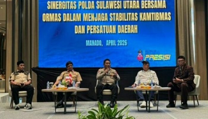Polda Sulut Dorong Ormas Jadi Penyangga Stabilitas, Tangkal Hoaks hingga Polarisasi