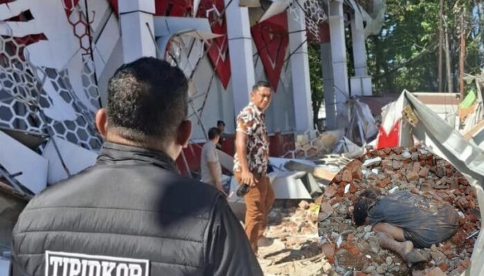 Gempa M 7,6 Guncang Sulut, Satu Warga Tewas Tertimpa Reruntuhan Gedung KONI Manado