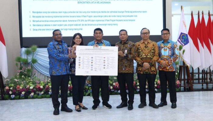 Sulut Mulai Benahi Tata Kelola Pertanahan, ATR/BPN dan KPK Dorong Transparansi Aset Daerah