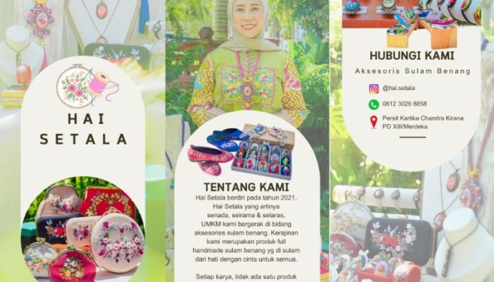 UMKM Hai Setala, Usaha Kreatif dari Persit Sopsdam Merdeka