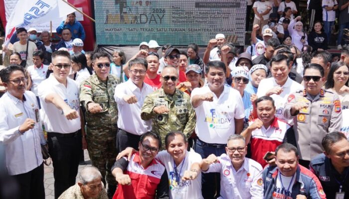 Pangdam Merdeka Apresiasi Peran Buruh