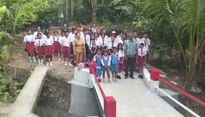 Pembangunan Jembatan Beton Garuda di Talaud Rampung, Tingkatkan Kesejahteraan Warga