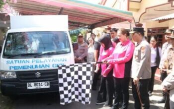 Kapolda Sulut Resmikan Dapur MBG Polres Sitaro, 2.077 Pelajar Mulai Terima Makan Gratis