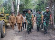 Tim Mabesad Pastikan Pembangunan Jembatan Garuda dan TMMD Minahasa Sesuai Target