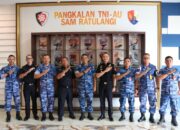 Kunjungan Silaturahmi, Danlanud Samratulangi Apresiasi Kepala Kantor Bea Cukai Manado
