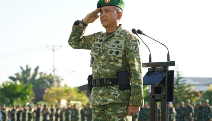 Pimpin Upacara Harkitnas, Brigjen Saptono Ajak Tingkatkan Persatuan