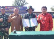 Danrem Santiago Tutup TMMD Kodim Minahasa di Tababo