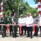 Pemerataan Pembangunan, Pangdam Merdeka Resmikan Jembatan Garuda di Telaga Biru