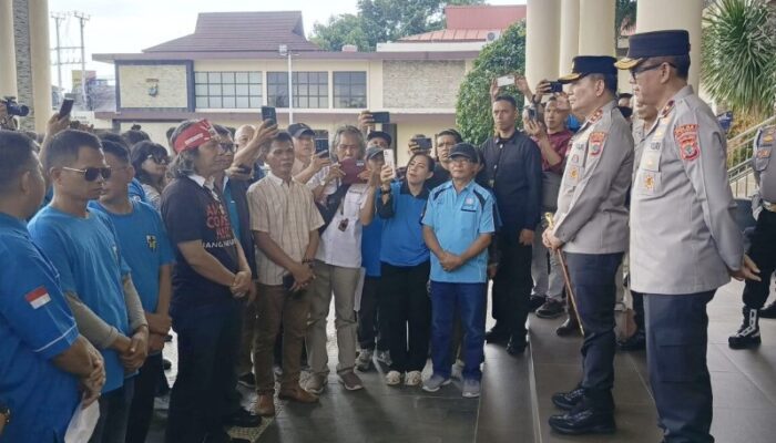 KNPI Turun ke Jalan, Polda Sulut Tegaskan Proses Hukum Kasus Unsrat Berjalan