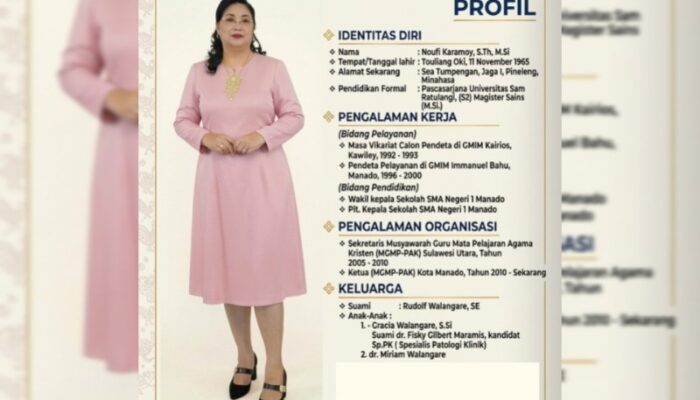 Noufi Karamoy Tawarkan Perubahan Tata Kelola dan Infrastruktur Desa Touliang Oki