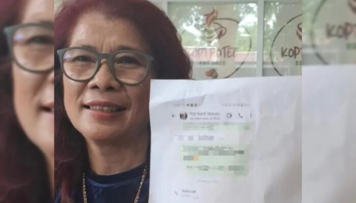 Maudy Manoppo Tunjukkan Bukti Chat, Klaim Laporan Rp5,2 Miliar GMIM Berasal dari Internal BPMS