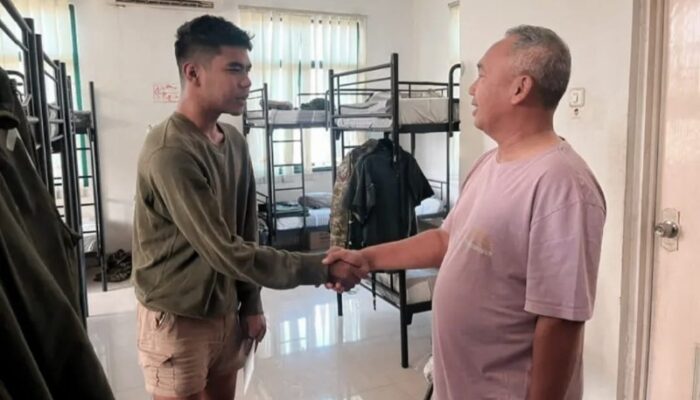 Lagi, Pangdam Merdeka Jenguk Prajurit dan Keluarga di Jakarta