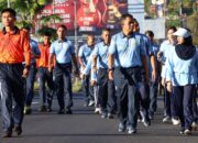 Olahraga Bersama Keluarga Besar Tentara Langit, Jaga Kebugaran Jasmani