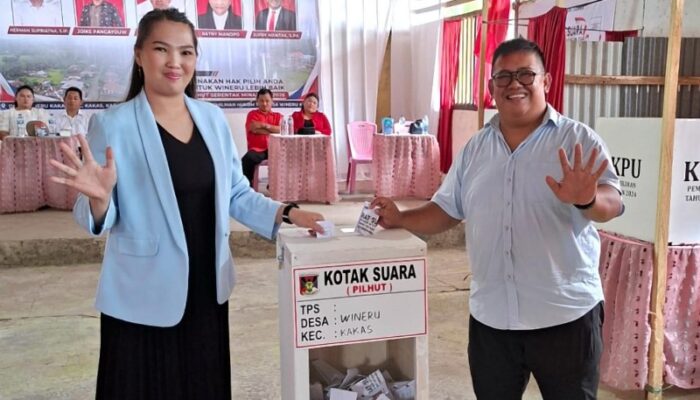 Calon Nomor 5 Raih Suara Paling Gendut di Pilhut Wineru Kakas