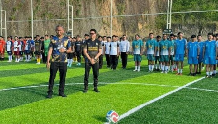 Dua Turnamen Warnai Hari Bhayangkara ke-80, Polda Sulut Bina Pelajar dan Perkuat Soliditas Personel