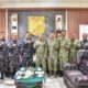 Mayjen Mirza Terima Audiensi Danguspurla Koarmada II dan Danguskamla Koarmada II